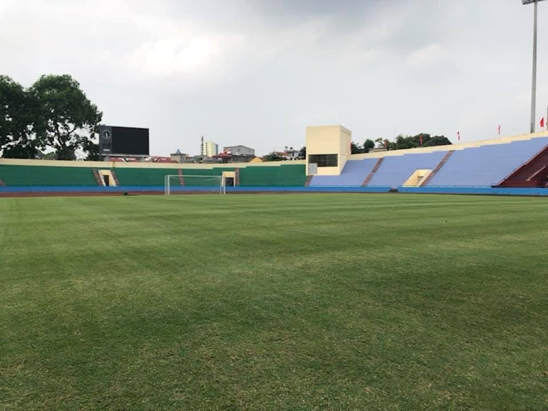 Sân vận động Việt Trì Phú Thọ tuyệt đẹp trước thềm giao hữu U23 Việt Nam vs U23 Myanmar